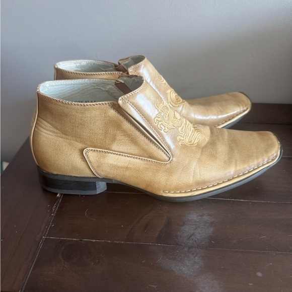 Alberto Fellini Dragon 02 Leather Ankle Boots Made in Italy Men’s 9.5 Y2K main image 5